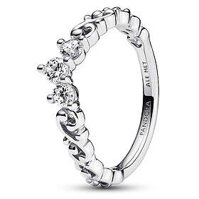 Pandora Ring Stackable Regal Swirl Tiara Sterling silver ring 192232C01-58