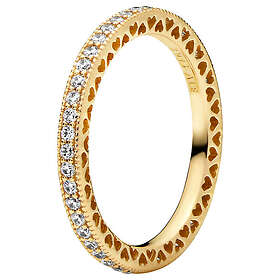 Pandora Sparkle & Hearts ring 168655C01-58