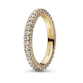 Pandora Timeless stackable Pave Single-row alliansring 162627C01-56