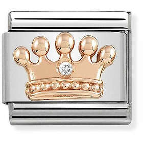 Nomination Rose gold Crown with cubic zirconium 430305-24