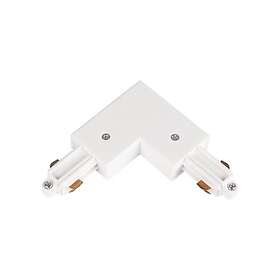 Hide-a-Lite L-anslutning Trac 1-fas Inner (Blanc)