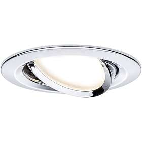 Paulmann Premium LED Slim Coin Satin dimbar Infälld (Chrome)