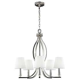 Elstead Lighting Pave ljuskrona 40,6x45,7cm (Polerad nickel)