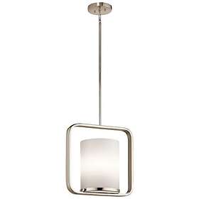 Elstead Lighting City Loft pendel (Polerad nickel)