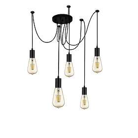 Searchlight Squiggle M pendel (Black)