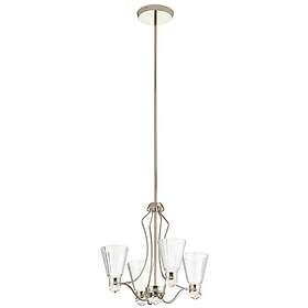 Elstead Lighting Kayva ljuskrona (Polerad nickel) (4)