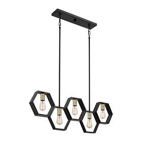Elstead Lighting Bismarck pendel (Sort)