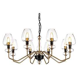Elstead Lighting Armand ljuskrona (Musta)
