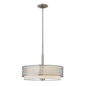 Elstead Lighting Jules pendel (Borstad nickel)
