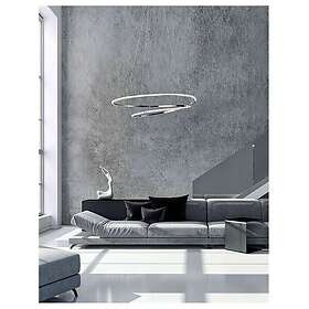 Nova Luce Viareggio pendel (Chrome)