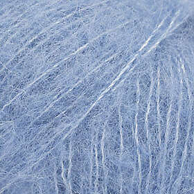 Drops Garnstudio Brushed Alpaca Silk Garn Unicolor 28 Pacific blue