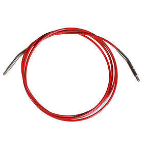 Infinity Hearts Wire/Kabel till Ändstickor Aluminium Röd 96cm (Blir 1