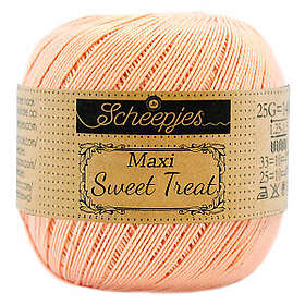 Scheepjes Maxi Sweet Treat Garn Unicolor 523 Pale Peach