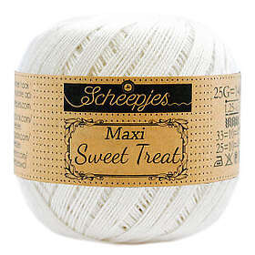 Scheepjes Maxi Sweet Treat Garn Unicolor 105 Bridal white