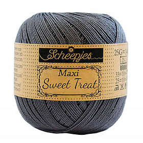 Scheepjes Maxi Sweet Treat Garn Unicolor 393 Charcoal