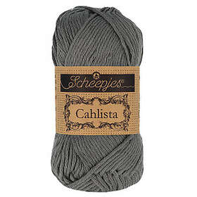 Scheepjes Cahlista Garn Unicolor 501 Anthracite
