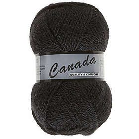 Lammy Yarns Canada Garn Unicolor 001 Sort