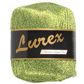 Lammy Yarns Lurex Garn 07 Lysegrøn
