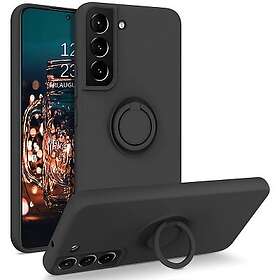 Samsung Galaxy S22 Plus Skal Med Ringhållare Svart