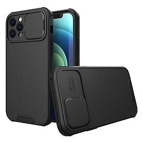 iPhone 12 Pro Skal Kameraskydd Svart