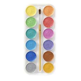 Pärlemor vattenfärg 12 st