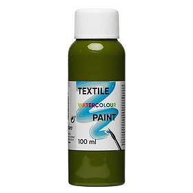 Akvarell-textilfärg olivgrön