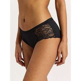 Lindex Regular waist trosa med spets