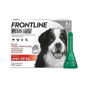 Frontline Plus Spot-on Dog 6x4ml