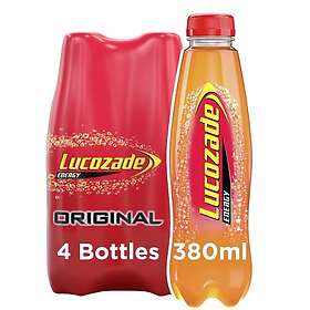 Lucozade Energy Drink PET 0.38l 4-pack