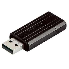 Black 32GB Verbatim Store N Go USB2.0 Retractable Flash Drive 
