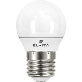 Elvita LED klodepære P45 E27 470lm op