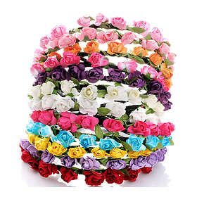 Mizzy On Diadem små rosor till Midsommar (Ljusrosa)