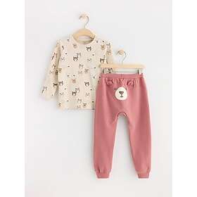 Lindex Set med långärmad topp och byxa