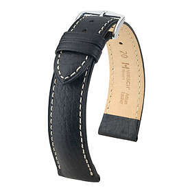 Hirsch BOSTON Calf Leather Black L 22 mm