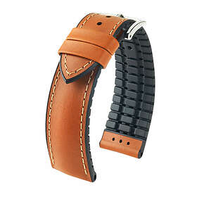 Hirsch JAMES Calf Leather Light Brown L 22 mm