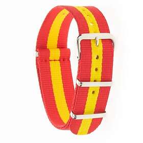 Dr Nato Straps FLAG Strap Spain Satin 18 mm