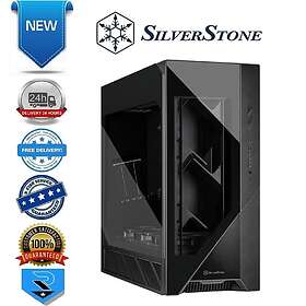 SilverStone Alta F2 (Noir/Transparent)