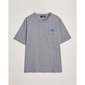 Lardini Fiore Tasca Printet Logo T-Shirt (Herre)