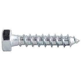 Ultima Visser Fixer Coller Tirefond acier zingué DIN 571 8X50 boîte de 200 - 14180050