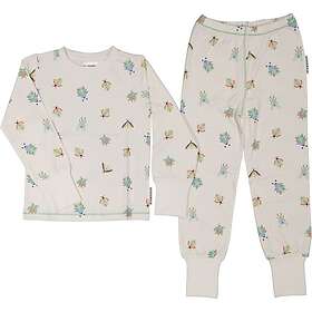 Geggamoja Tvådelad Pyjamas Bambu Baby Bugs 122/128