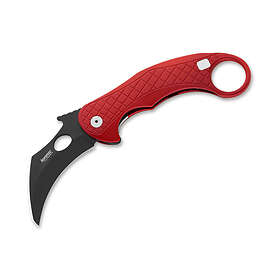 Lionsteel L.E.One Chemical Black, röd LSTLE1ARB