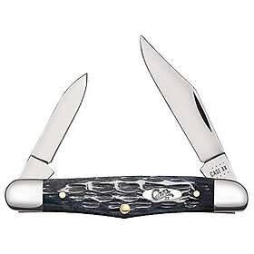 Pocket Case Cutlery Worn Gray Bone Crandall Jig Half Whittle CA58416