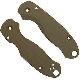 Spyderco Flytanium Lotus G-10 Scales for Para 3 Knife, OD Green FLY-1023OD