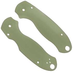 Spyderco Flytanium Lotus G-10 Scales for Para 3 Knife, Natural Jade FLY-1023NJ