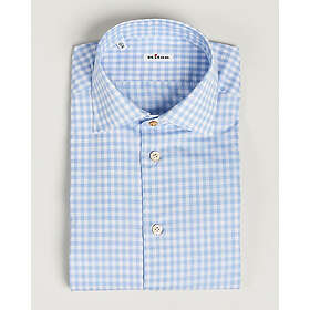 Kiton Slim Fit Checked Dress Shirt (Herr)