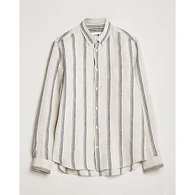 NN.07 Arne Strinped Linen Shirt (Herre)