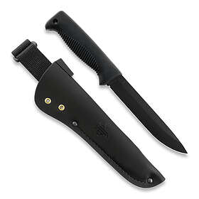 Peltonen Knives Sissipuukko M95, läderslida, svart FJP001