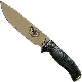 Dark ESEE Esee-6 3D G10, earth/black ES6PDE001