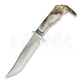 Turquoise Ken Richardson Knives Bowie with Inlay KRK1410T