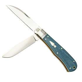 Rough Ryder Reserve Heavy Trapper Denim Micarta RRR011